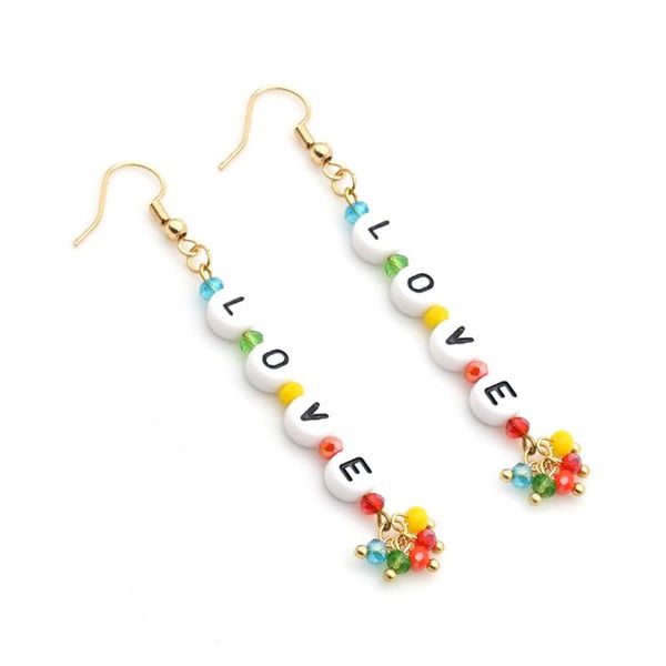 dangle & chandelier go2boho earring for women bohemian earrings love letter drop long color hooks danglers femme aretes 2021 handmade jewelr, Silver
dangle & chandelier go2boho earring for women bohemian earrings love letter drop long color hooks danglers femme aretes 2021 handmade jewelr, Silver