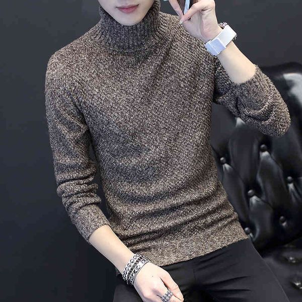 men's sweaters fashion male winter thickens to keep warm high collar knitted sweater/men pure color slim fit casual sweater wuob, White;black
men's sweaters fashion male winter thickens to keep warm high collar knitted sweater/men pure color slim fit casual sweater wuob, White;black