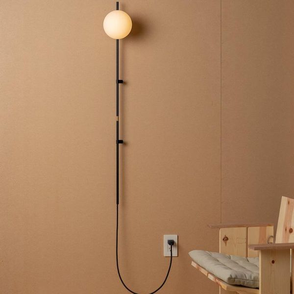 wall lamp nordic bedroom living room simple and modern wiring with cord plug plug-in switch el modeling
wall lamp nordic bedroom living room simple and modern wiring with cord plug plug-in switch el modeling