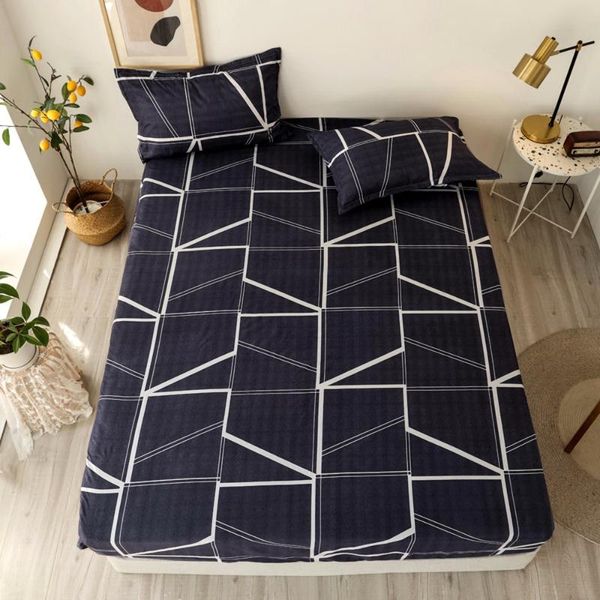 sheets & sets fashion black grid rectangle fitted sheet bed cover bedspread round elastic 180*200*30cm 90*200*30cm
sheets & sets fashion black grid rectangle fitted sheet bed cover bedspread round elastic 180*200*30cm 90*200*30cm