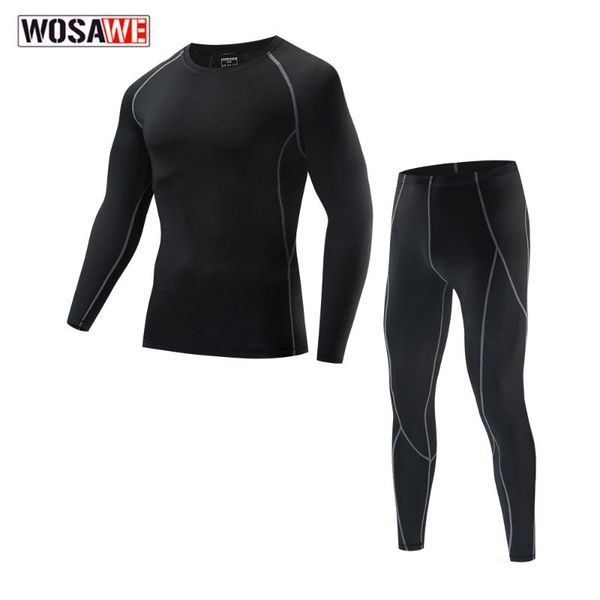racing sets wosawe winter men's tight-fitting cycling long sleeve and pants bottoming long-sleeved bicycle sweatshirt base lyaer set, Black;blue
racing sets wosawe winter men's tight-fitting cycling long sleeve and pants bottoming long-sleeved bicycle sweatshirt base lyaer set, Black;blue