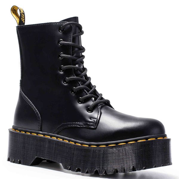 jadon zipper 8-hole 1460 martin muffin thick soled high rise british motorbike boot's sho, Black
jadon zipper 8-hole 1460 martin muffin thick soled high rise british motorbike boot's sho, Black