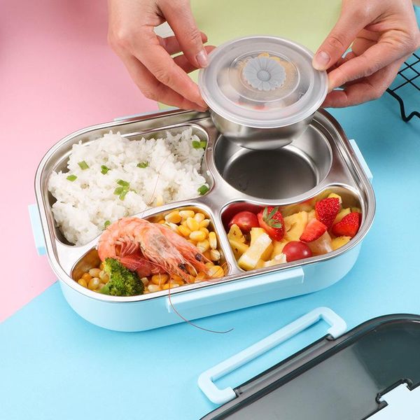 dinnerware sets leakproof 304 stainless steel lunch box portable 2021 japanese style compartment bento kitchen container
dinnerware sets leakproof 304 stainless steel lunch box portable 2021 japanese style compartment bento kitchen container