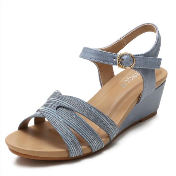 sandals 2021 summer slope heel women's casual fashion one-word buckle belt medium thick all-match shoes xm077, Black
sandals 2021 summer slope heel women's casual fashion one-word buckle belt medium thick all-match shoes xm077, Black