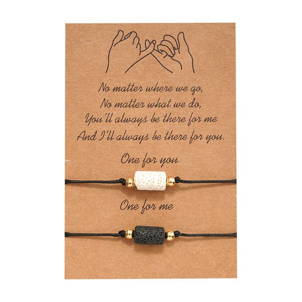 new charm bracelet for friendship couples 2pcs set volcanic stone bracelet bead bangles women man lucky jewelry, Golden;silver
new charm bracelet for friendship couples 2pcs set volcanic stone bracelet bead bangles women man lucky jewelry, Golden;silver