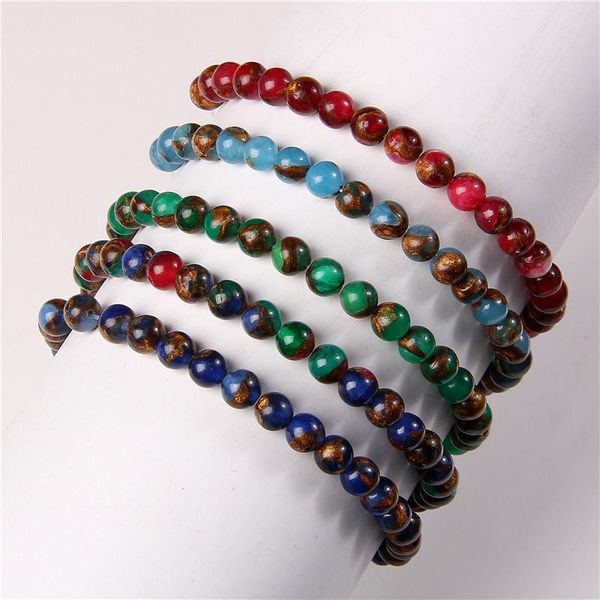 beaded, strands natural gold blue colorful cloisonne stone beads bracelet 6mm polished agates beaded energy for women men yoga jewelry, Black
beaded, strands natural gold blue colorful cloisonne stone beads bracelet 6mm polished agates beaded energy for women men yoga jewelry, Black