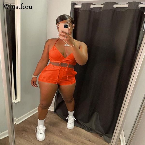 women's tracksuits wjustforu women set bodycon backless crop pocket high wais shorts summer halter tracksuit drawstring outfit matching, Gray
women's tracksuits wjustforu women set bodycon backless crop pocket high wais shorts summer halter tracksuit drawstring outfit matching, Gray
