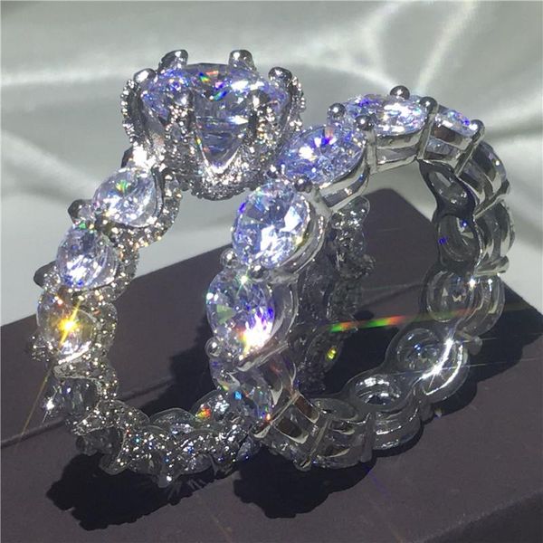 fashion bridal sets ring 925 sterling silver pave setting cz engagement wedding band rings for women men finger jewelry cluster, Golden;silver
fashion bridal sets ring 925 sterling silver pave setting cz engagement wedding band rings for women men finger jewelry cluster, Golden;silver