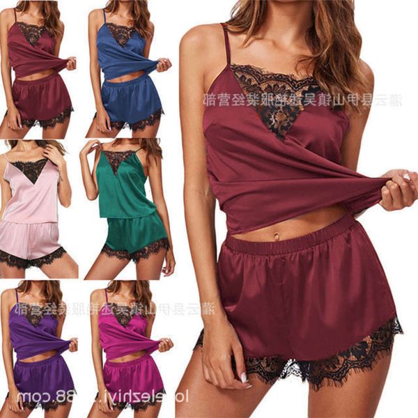 lingerie girl perspective of lace pajama suit and underwear, Black;pink