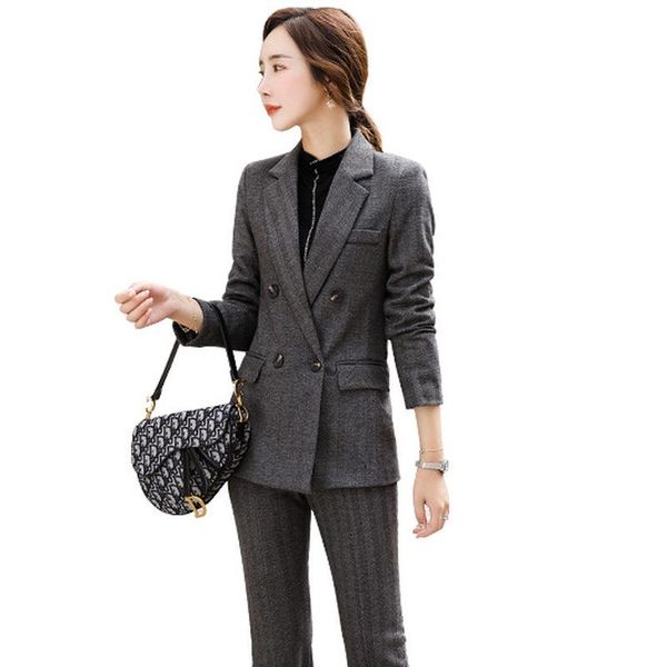 women's suits & blazers woman lady suit office autumn and winter fashion british-style casual wide leg pants two-piece set s-4xl, White;black
women's suits & blazers woman lady suit office autumn and winter fashion british-style casual wide leg pants two-piece set s-4xl, White;black