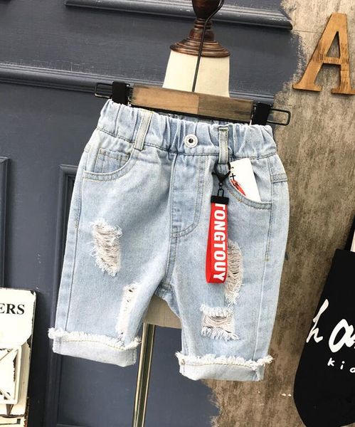 2-7years children pants for baby broken hole summer trousers boys denim shorts kids child casual shorts, Blue
2-7years children pants for baby broken hole summer trousers boys denim shorts kids child casual shorts, Blue