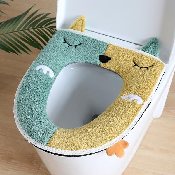 toilet seat covers 1pc cover cartoon washable soft warmer mat case pad bathroom home lid accessories
toilet seat covers 1pc cover cartoon washable soft warmer mat case pad bathroom home lid accessories