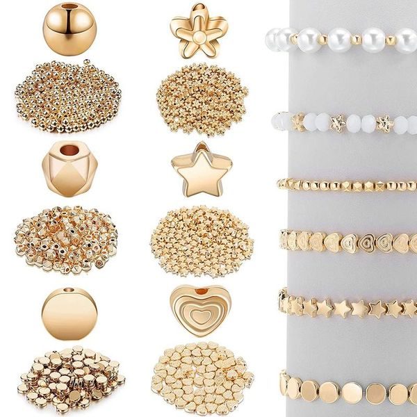 other 1200 pieces spacer beads set for bracelet earring necklace jewelry making(6 different shapes)
other 1200 pieces spacer beads set for bracelet earring necklace jewelry making(6 different shapes)
