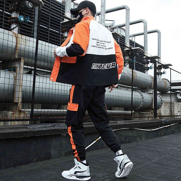 Men's Tracksuits Set Fashion Sportswear Men Sweatsuit Hip Hop Fitness Clothing Two Pieces Sweatshirt + Sweatpant Male Tracksuit QCSS, Gray
Men's Tracksuits Set Fashion Sportswear Men Sweatsuit Hip Hop Fitness Clothing Two Pieces Sweatshirt + Sweatpant Male Tracksuit QCSS, Gray