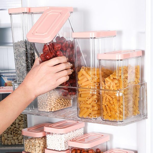 and durable 1500-2800ml kitchen refrigerator storage box stackable tank snack nut milk powder coffee bean bottles & jars
and durable 1500-2800ml kitchen refrigerator storage box stackable tank snack nut milk powder coffee bean bottles & jars