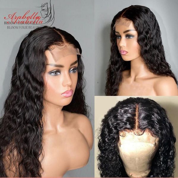water wave wig 4x4 transparent lace closure with baby hair pre plucked arabella remy natural hairline wigs, Black;brown
water wave wig 4x4 transparent lace closure with baby hair pre plucked arabella remy natural hairline wigs, Black;brown
