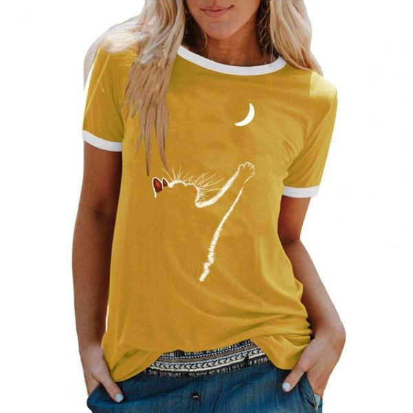women's t-shirt female animal short sleeve women round neck loose woman t-shirts sleeves o t shirt 2021, White
women's t-shirt female animal short sleeve women round neck loose woman t-shirts sleeves o t shirt 2021, White