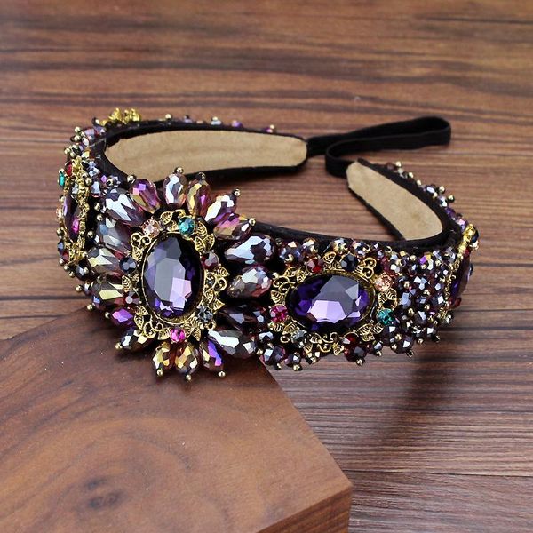 hair clips & barrettes wide vintage sparkly purple and black crystal bead hairbands big rhinestone headbands bride jewelry wedding tiara cro, Golden;silver
hair clips & barrettes wide vintage sparkly purple and black crystal bead hairbands big rhinestone headbands bride jewelry wedding tiara cro, Golden;silver