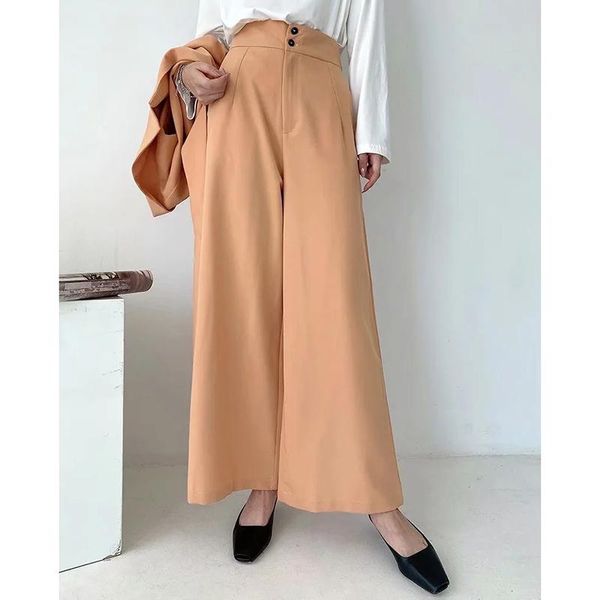 merodi summer casual womens orange long loose pants female fashion high waist suit wide leg girls solid trousers 2021 women's & capris, Black;white
merodi summer casual womens orange long loose pants female fashion high waist suit wide leg girls solid trousers 2021 women's & capris, Black;white