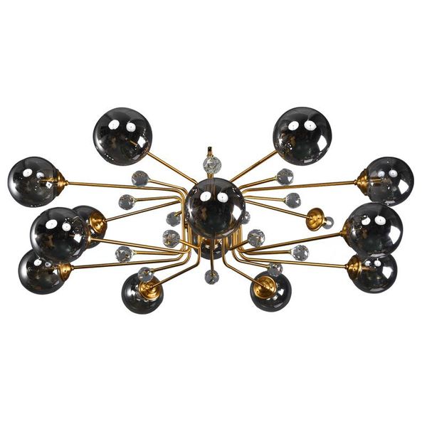 pendant lamps led indoor lights modern glass ball crystal hanging lamp for bedroom living room decoration golden luxury
pendant lamps led indoor lights modern glass ball crystal hanging lamp for bedroom living room decoration golden luxury