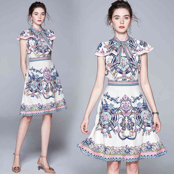 boutique dress women's 2021 summer print slim little cape sweet a-line skirt, Black;pink
boutique dress women's 2021 summer print slim little cape sweet a-line skirt, Black;pink
