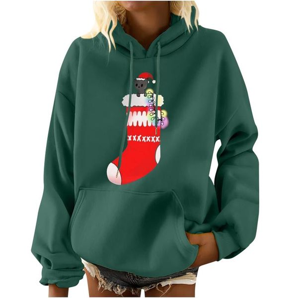 women's jackets women hoodies casual harajuku christmas printed hoodie autumn winter female long sleeve clothing sudadera mujer moletom, Black;brown
women's jackets women hoodies casual harajuku christmas printed hoodie autumn winter female long sleeve clothing sudadera mujer moletom, Black;brown