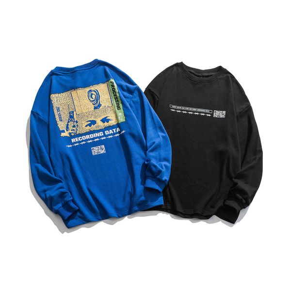 the fine fleece hoodies trendy sweater men's lovers fashion brand round neck long sleeve autumn terry street printed pullover coat, Black
the fine fleece hoodies trendy sweater men's lovers fashion brand round neck long sleeve autumn terry street printed pullover coat, Black