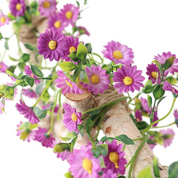 decorative flowers & wreaths artificial flower daisy pastoral style vine hanging simulation rattan for wedding decor colorful floral
decorative flowers & wreaths artificial flower daisy pastoral style vine hanging simulation rattan for wedding decor colorful floral