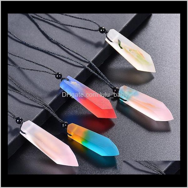 necklaces & pendants women fashion creative wood resin mti-color pendant necklace rope statement charm sweater chain jewelry drop delivery 2, Silver
necklaces & pendants women fashion creative wood resin mti-color pendant necklace rope statement charm sweater chain jewelry drop delivery 2, Silver