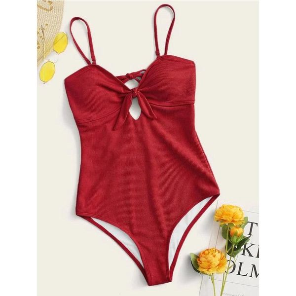 women's swimwear women front tie push up padded one piece swimsuit deep v neck bathers bathing suit backless swimming monokini, White;black
women's swimwear women front tie push up padded one piece swimsuit deep v neck bathers bathing suit backless swimming monokini, White;black