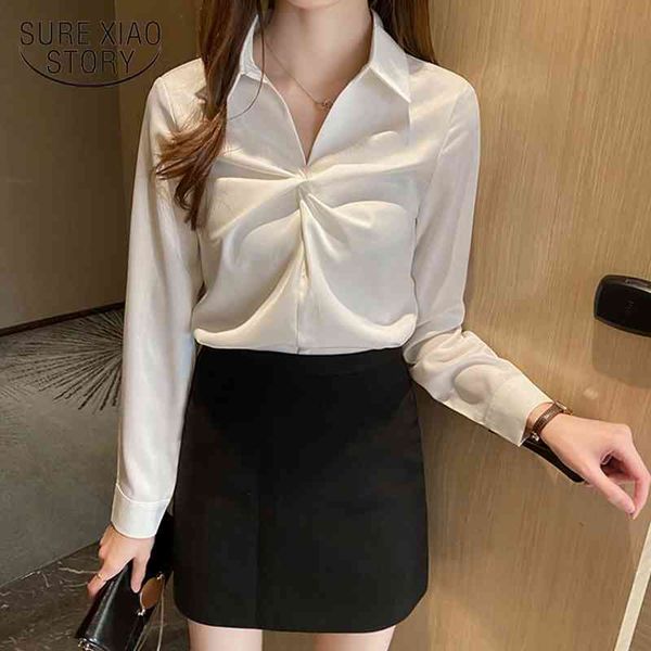 autumn blouse elegant straight shirt women long sleeve female satin womens blouses all-match shirts ropa mujer 10507 210415, White
autumn blouse elegant straight shirt women long sleeve female satin womens blouses all-match shirts ropa mujer 10507 210415, White