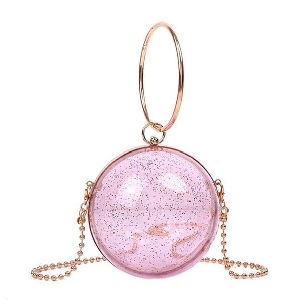 mini round ball shape purse transparent evening clutches cute clear acrylic box shoulder bags handbag for women duffel
mini round ball shape purse transparent evening clutches cute clear acrylic box shoulder bags handbag for women duffel