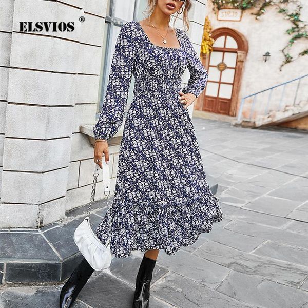 women autumn vintage square collar party dress casual floral print long sleeve a-line elegant ruffle patchwork dresses, Black;gray
women autumn vintage square collar party dress casual floral print long sleeve a-line elegant ruffle patchwork dresses, Black;gray