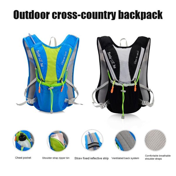outdoor bags tanluhu marathon backpack ultralight running cycling hiking hydration pack vest bag for water bladder bottle
outdoor bags tanluhu marathon backpack ultralight running cycling hiking hydration pack vest bag for water bladder bottle