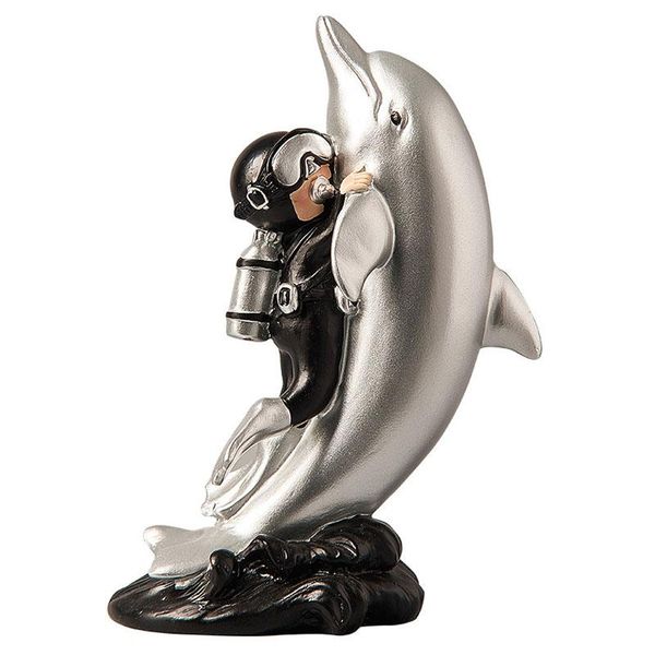 decorative objects & figurines creative diver with dolphin ornament resin sculpture statue art home decoration accessories living room decor
decorative objects & figurines creative diver with dolphin ornament resin sculpture statue art home decoration accessories living room decor
