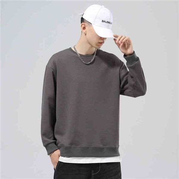 autumn and winter new cotton round neck solid color bottomed shirt casual men's long sve sweater, Black
autumn and winter new cotton round neck solid color bottomed shirt casual men's long sve sweater, Black