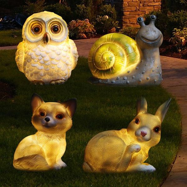 solar lamps fancy outdoor garden cute animal light led household lawn balcony resin furnishings
solar lamps fancy outdoor garden cute animal light led household lawn balcony resin furnishings
