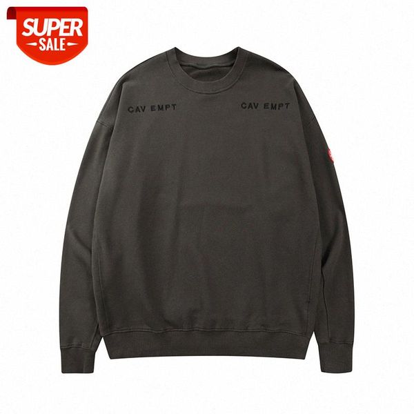 japanese brand cavempt washed dark gray round neck long-sleeved pullover loose men's and women's sweater #vz7l, Black
japanese brand cavempt washed dark gray round neck long-sleeved pullover loose men's and women's sweater #vz7l, Black