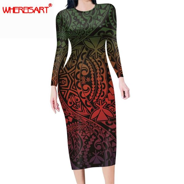 casual dresses whereisart fashion samoan tribal pattern women's bodycon midi pencil dress polynesian style lady elegant party, Black;gray
casual dresses whereisart fashion samoan tribal pattern women's bodycon midi pencil dress polynesian style lady elegant party, Black;gray