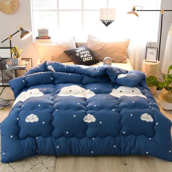 comforters & sets thick warm winter quilt / 100% cotton queen bed silk filling
comforters & sets thick warm winter quilt / 100% cotton queen bed silk filling
