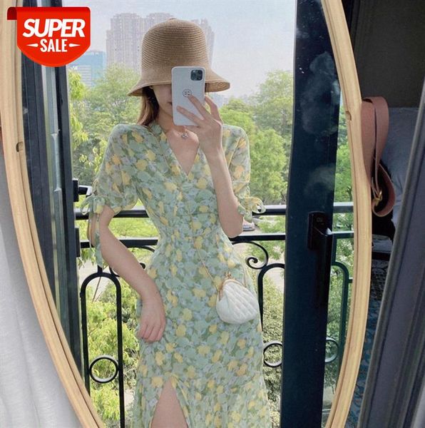 female green long skirt hepburn style light yellow rouje floral french first love bellflower split dress #2e7d, Black;gray
female green long skirt hepburn style light yellow rouje floral french first love bellflower split dress #2e7d, Black;gray