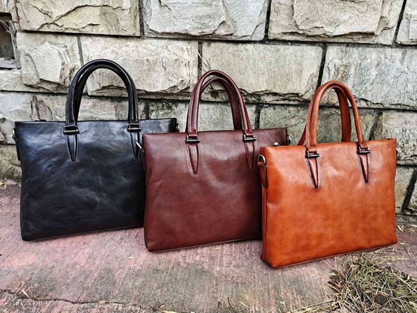 men's summer leather briefcase personalized busins handbag msenger computer
men's summer leather briefcase personalized busins handbag msenger computer