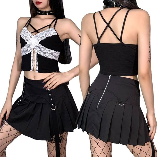women's tanks & camis hirigin ladies midriff-baring camisole summer autumn girls creative lace splicing v-neck sleeveless y2k slim, White
women's tanks & camis hirigin ladies midriff-baring camisole summer autumn girls creative lace splicing v-neck sleeveless y2k slim, White