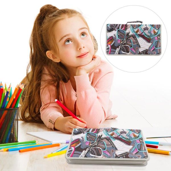 slots colored pencil storage case pens canvas organizer bags
slots colored pencil storage case pens canvas organizer bags