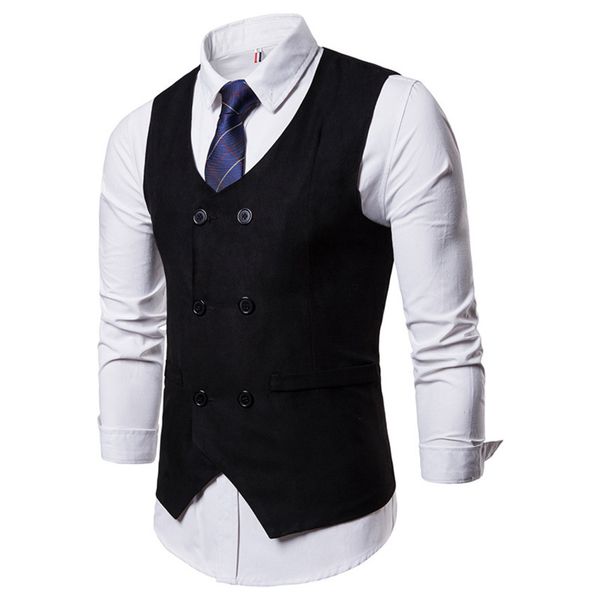 luclam men's suit vt, busins casual wear, double button, wedding drs, new fashion, Black;white
luclam men's suit vt, busins casual wear, double button, wedding drs, new fashion, Black;white