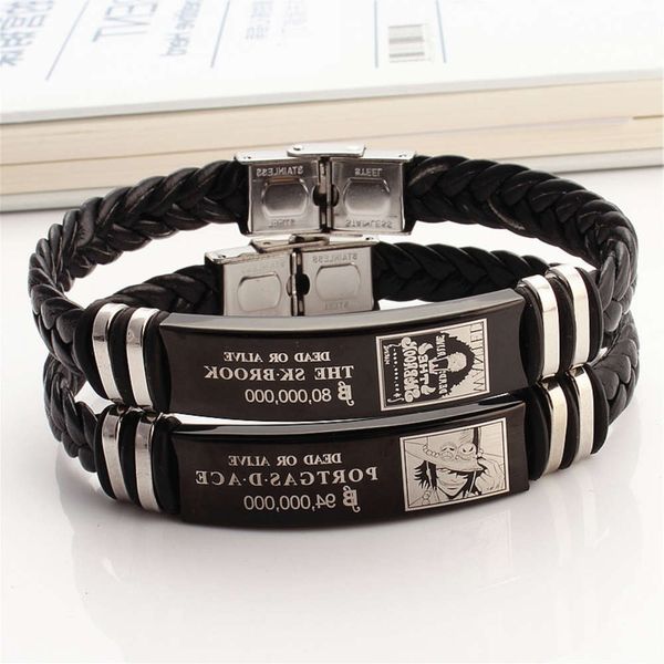 pirate king wanted animation bracelet creative peripheral silicone bracelet luffy joe bassoron the same gift, Golden;silver
pirate king wanted animation bracelet creative peripheral silicone bracelet luffy joe bassoron the same gift, Golden;silver