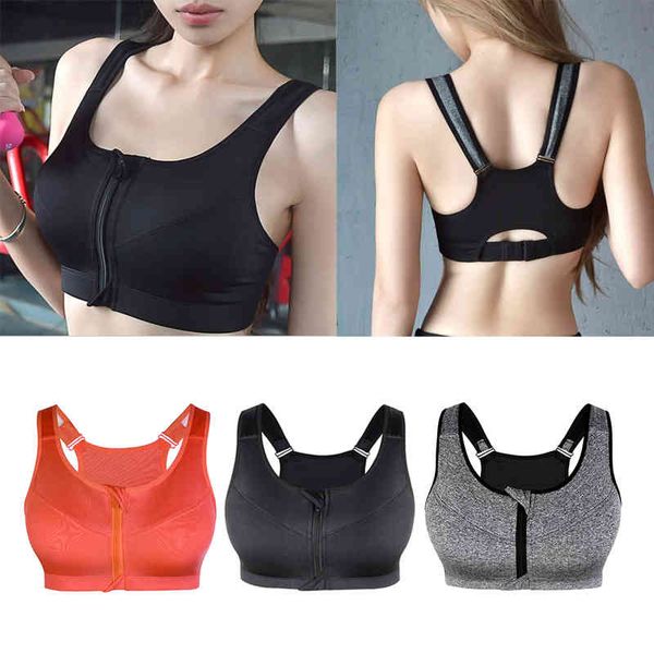 sports bra women sportswear high impact support workout yoga shock absorber for fitness gym underwear running, Black;white
sports bra women sportswear high impact support workout yoga shock absorber for fitness gym underwear running, Black;white