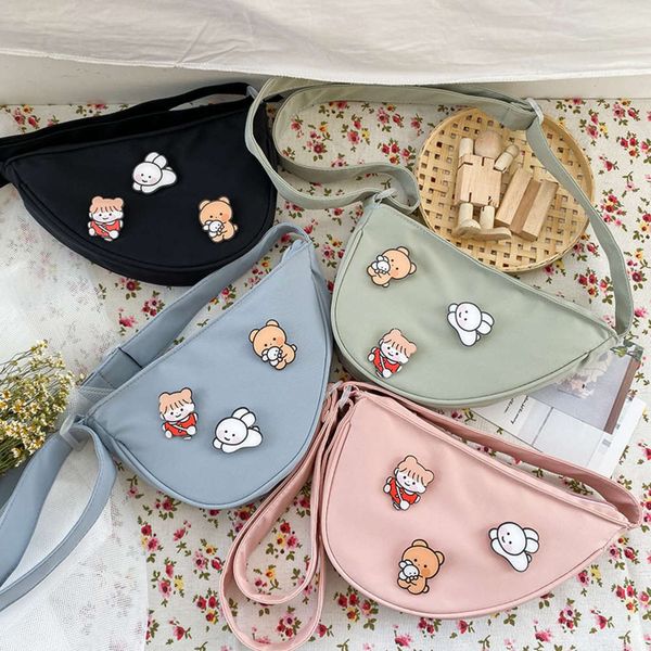 women ins small all-match student msenger bag japane cute cartoon badge shoulder
women ins small all-match student msenger bag japane cute cartoon badge shoulder