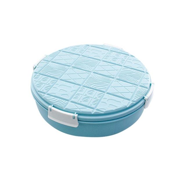 round fruit plate snack tray nuts candy sealing storage box with cover for party festival - single layer (blue) gift wrap
round fruit plate snack tray nuts candy sealing storage box with cover for party festival - single layer (blue) gift wrap