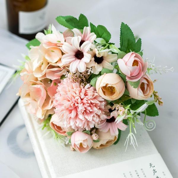 decorative flowers & wreaths simulation rose props wedding bouquet pography home decoration
decorative flowers & wreaths simulation rose props wedding bouquet pography home decoration